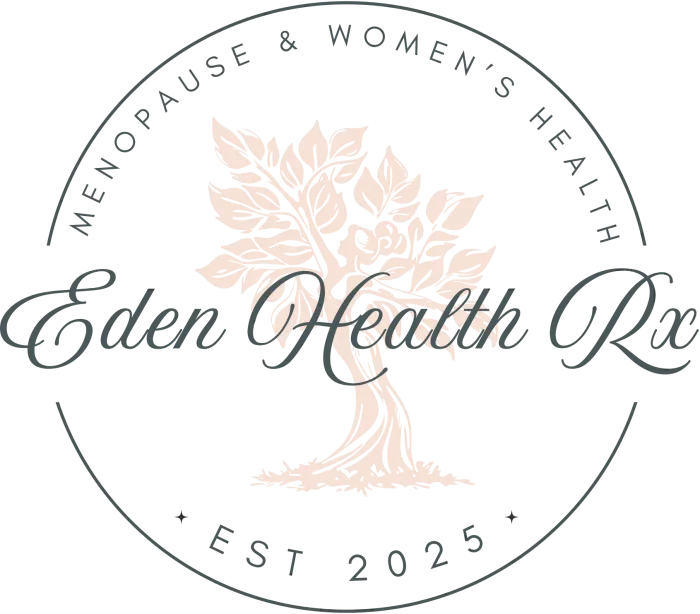Eden Health RX Logo - Menopause & Women's Health in Hot Springs, AR